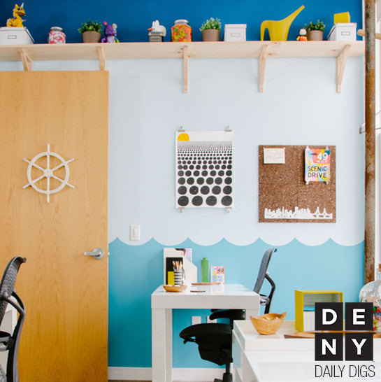 Sunny Sailing Office Decor | Daily Digs