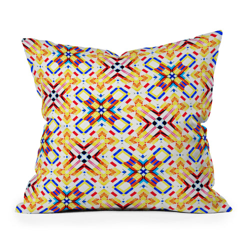 83 Oranges Happiness Pattern Outdoor Throw Pillow