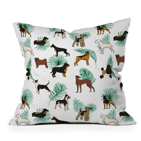 83 Oranges Miracles With Paws Outdoor Throw Pillow