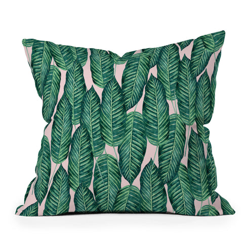 83 Oranges Tropical Serenity Outdoor Throw Pillow