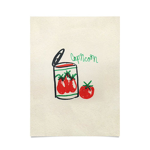 adrianne capricorn tomato Poster