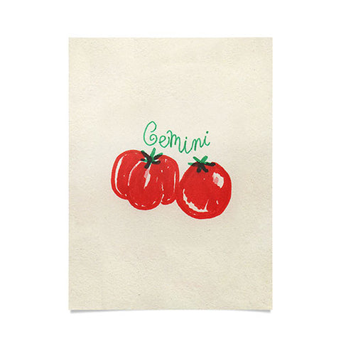 adrianne gemini tomato Poster