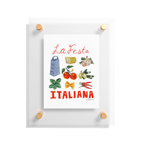 adrianne La Festa Italiana Floating Acrylic Print