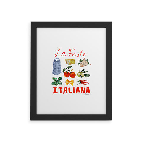 adrianne La Festa Italiana Framed Art Print
