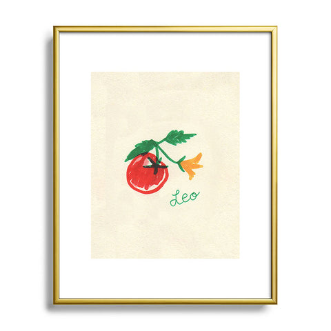adrianne leo tomato Metal Framed Art Print