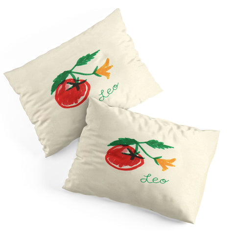 adrianne leo tomato Pillow Shams