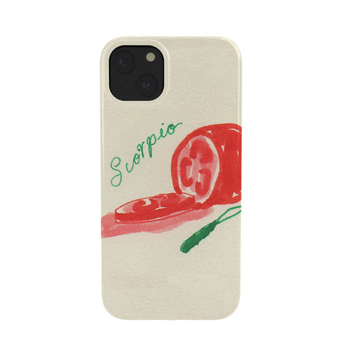 adrianne scorpio tomato Phone Case