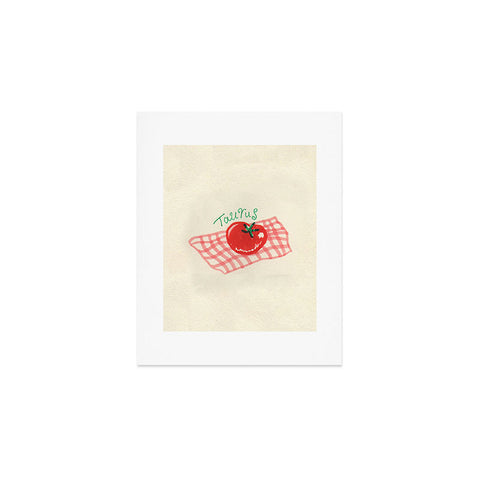 adrianne taurus tomato Art Print