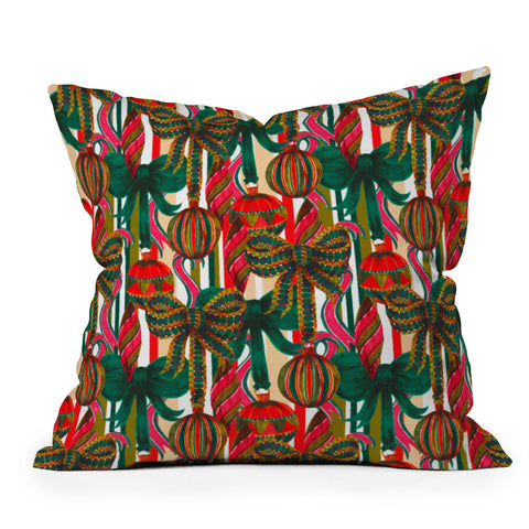 Aimee St Hill Baubles Outdoor Throw Pillow