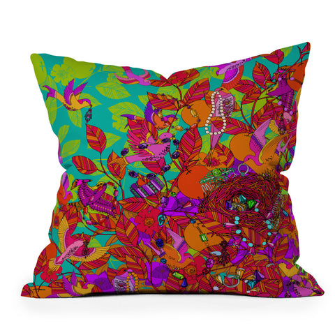 Aimee St Hill Jewel Thief Outdoor Throw Pillow