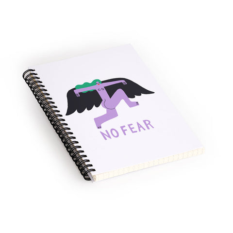 Aley Wild No Fear Spiral Notebook