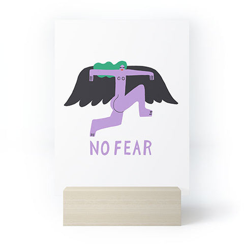 Aley Wild No Fear Mini Art Print