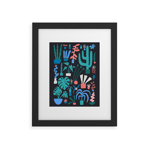 Aley Wild Plant Parent Paradise Framed Art Print