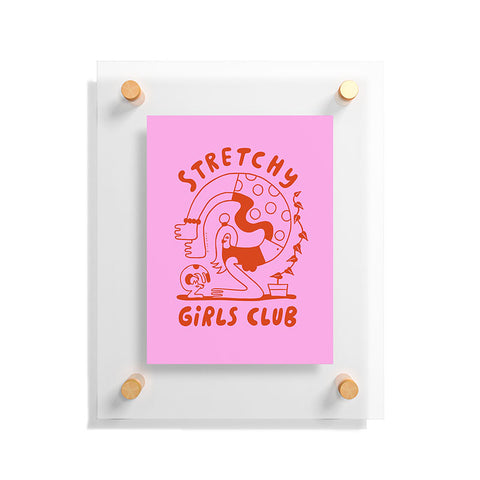 Aley Wild Stretchy Girls Club Floating Acrylic Print