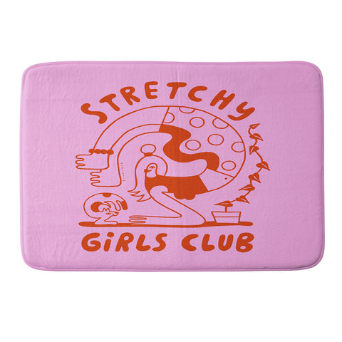 Aley Wild Stretchy Girls Club Memory Foam Bath Mat
