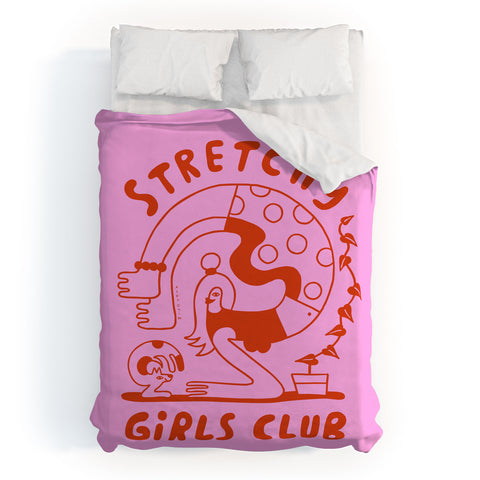 Aley Wild Stretchy Girls Club Duvet Cover