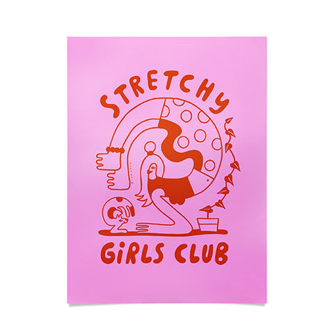 Aley Wild Stretchy Girls Club Poster