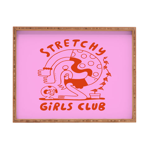 Aley Wild Stretchy Girls Club Rectangular Tray
