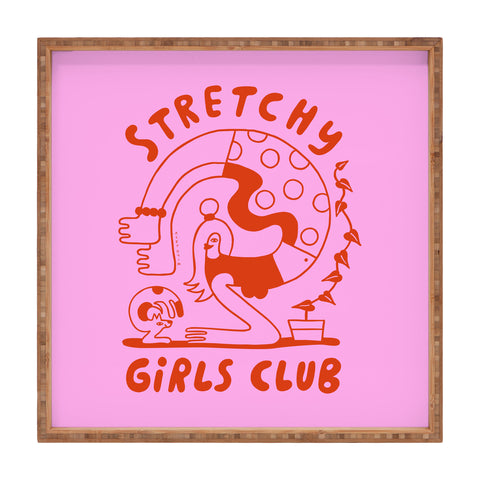 Aley Wild Stretchy Girls Club Square Tray