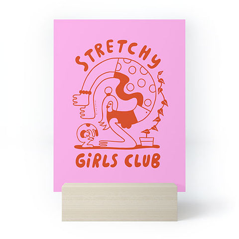 Aley Wild Stretchy Girls Club Mini Art Print