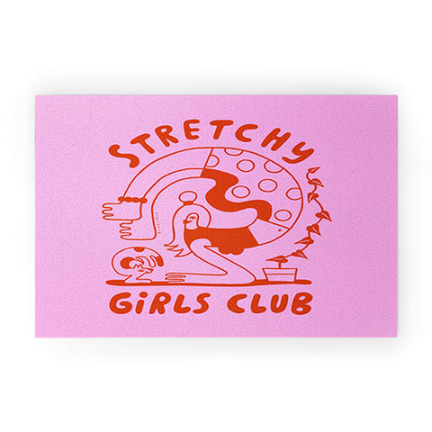 Aley Wild Stretchy Girls Club Welcome Mat