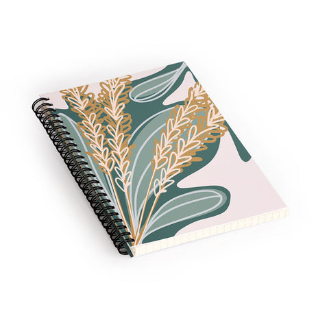 Alilscribble Leaves and things Spiral Notebook