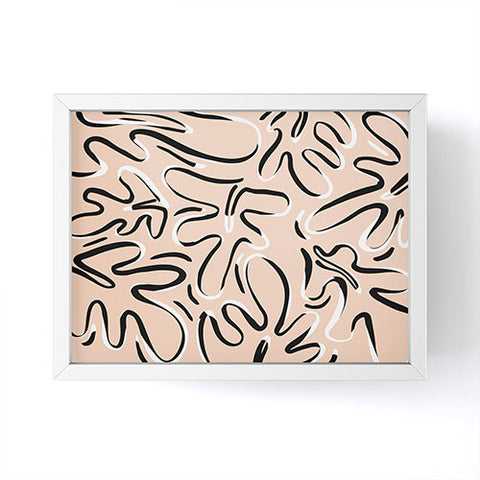 Alilscribble Wispy Framed Mini Art Print