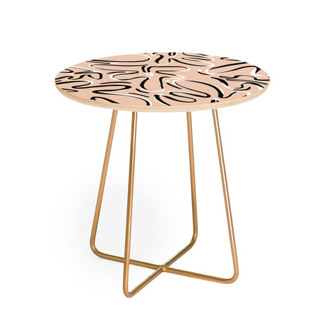 Alilscribble Wispy Round Side Table