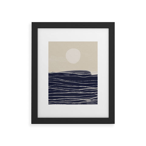 Alisa Galitsyna Abstract Seascape 2 Framed Art Print