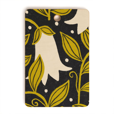 Alisa Galitsyna Hand Drawn Florals 4 Cutting Board Rectangle