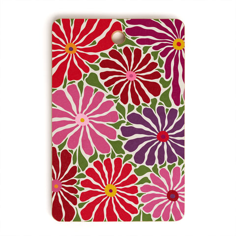 Alisa Galitsyna Lazy Florals 3 Cutting Board Rectangle