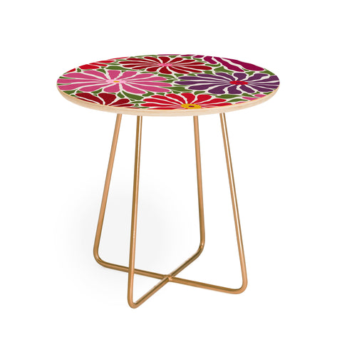 Alisa Galitsyna Lazy Florals 3 Round Side Table