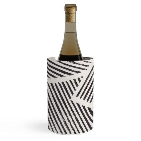 Alisa Galitsyna Linocut Abstract 6 Wine Chiller