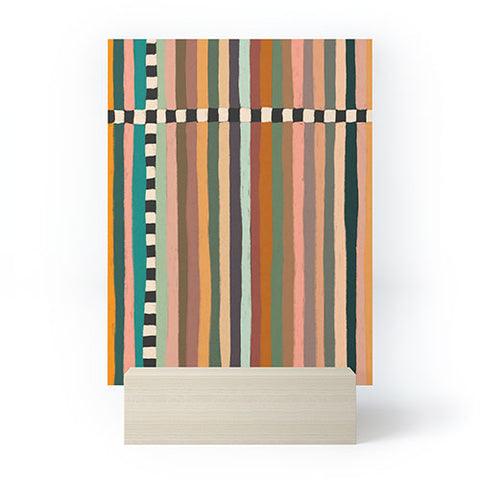 Alisa Galitsyna Mix of Stripes 9 Mini Art Print