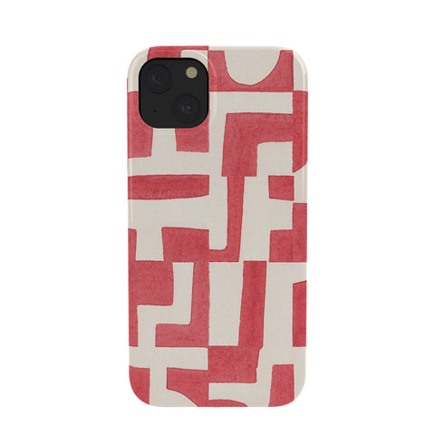 Alisa Galitsyna Red Puzzle Phone Case