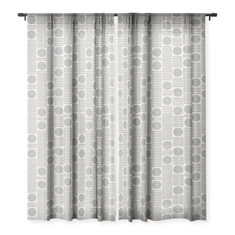 Alisa Galitsyna Simple Pattern 2 Sheer Window Curtain
