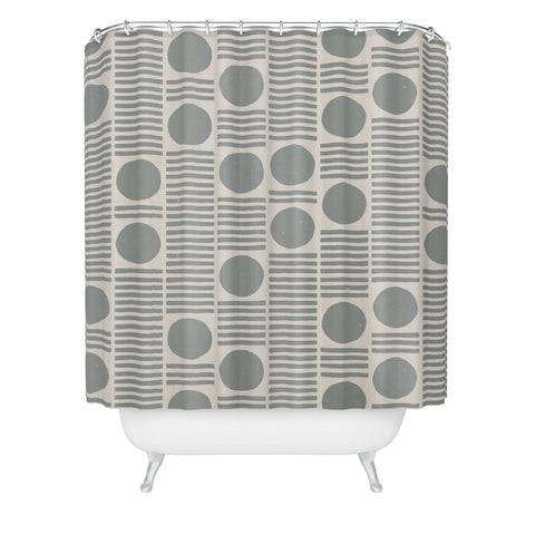 Alisa Galitsyna Simple Pattern 2 Shower Curtain