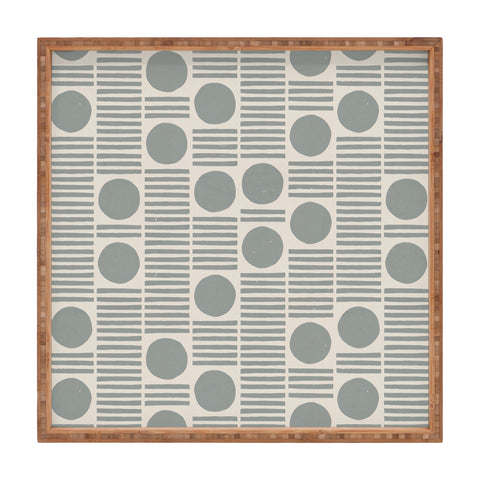 Alisa Galitsyna Simple Pattern 2 Square Tray