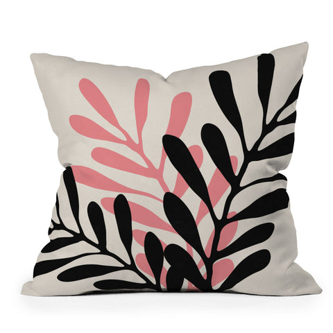 Alisa Galitsyna Still Life with Vase and Branches Outdoor Throw Pillow