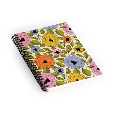 Alisa Galitsyna Summer Garden 15 Spiral Notebook