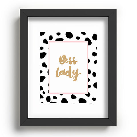 Allyson Johnson Bossy Dots Recessed Framing Rectangle