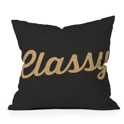 Allyson Johnson Classy And Glittering Outdoor Throw Pillow