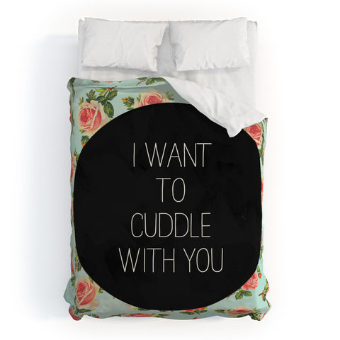 Allyson Johnson Cuddle With You Duvet Cover