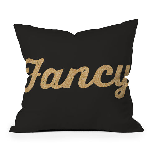 Allyson Johnson Fancy and glittering Outdoor Throw Pillow
