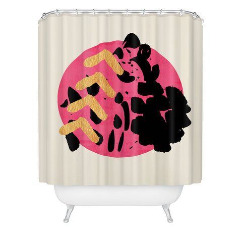 Allyson Johnson Mixed Emotions Shower Curtain