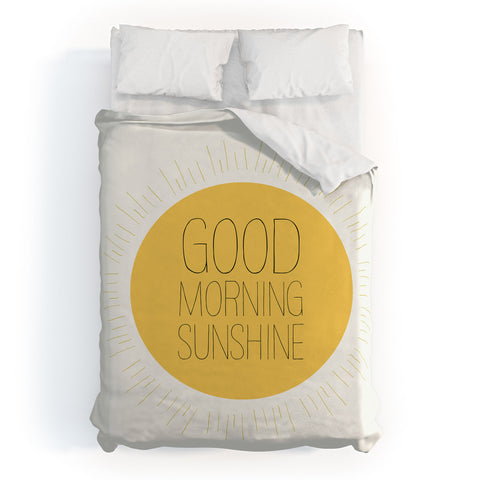 Allyson Johnson Morning Sunshine Duvet Cover