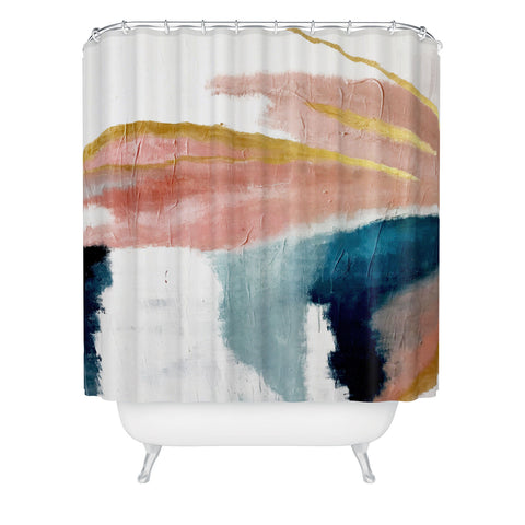 Alyssa Hamilton Art Exhale Shower Curtain