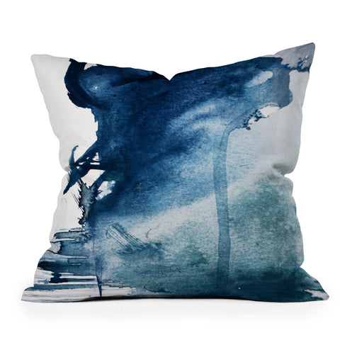Alyssa Hamilton Art Pacific Grove pretty minimal abstract Throw Pillow