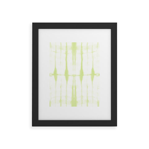 Amy Sia Agadir 2 Lime Framed Art Print