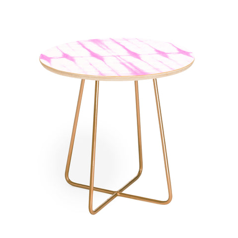 Amy Sia Agadir 2 Pink Round Side Table